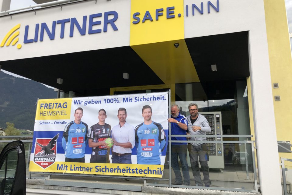 Handball Tirol beim SAFE.INN